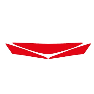 ATV Storage Box - Reflective red stickers