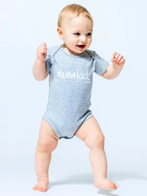 AUMkids HAPPY BABY SHORT SLEEVE ONESIE   BIB SET