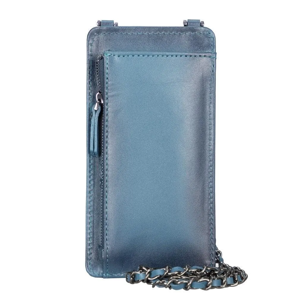 Avjin Crossbody Leather Bag Compatible with Phones up to 6.9"