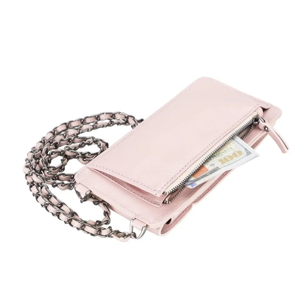 Avjin Crossbody Leather Bag Compatible with Phones up to 6.9"