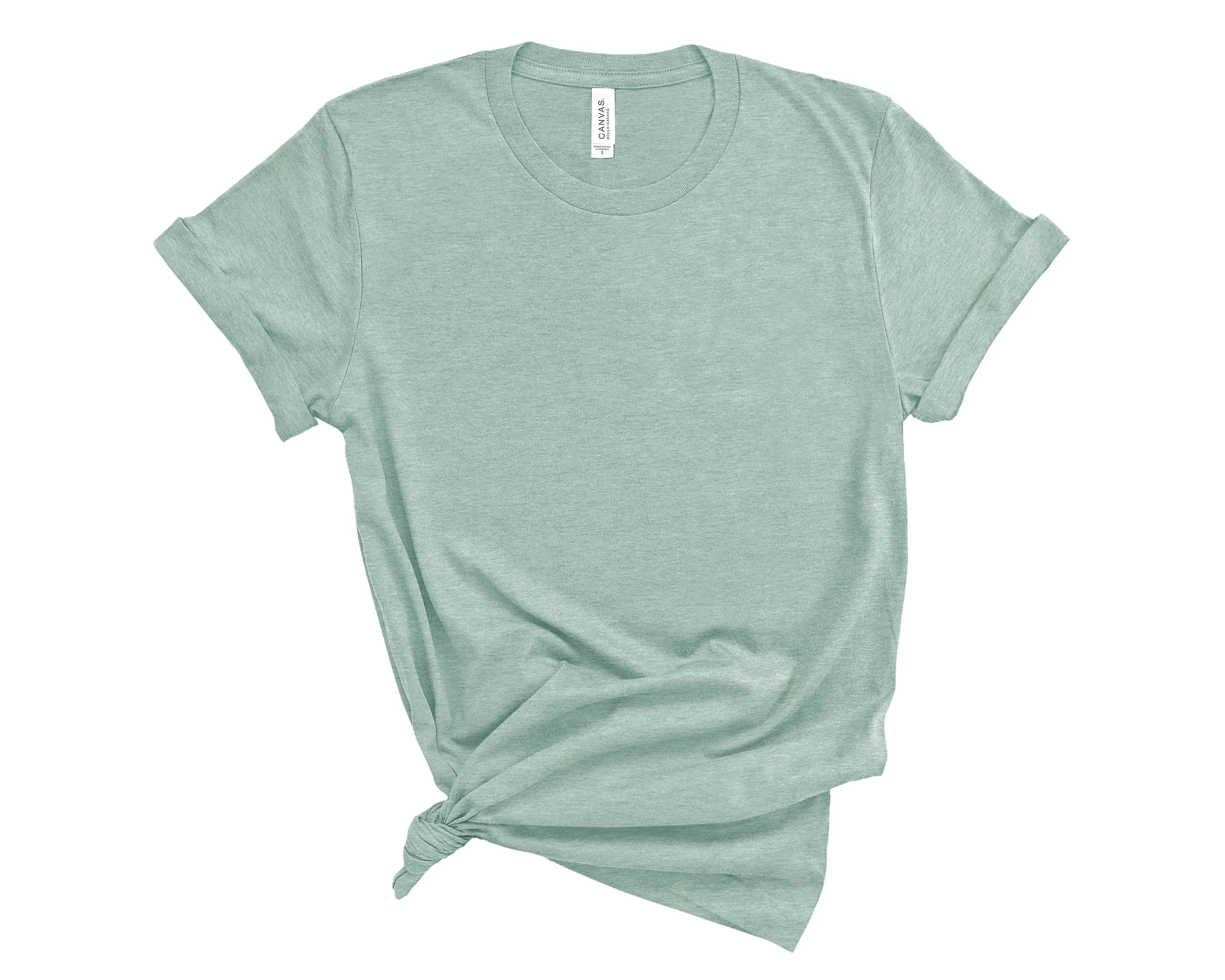 B C 3001 CVC TEE | PRISM DUSTY GREEN