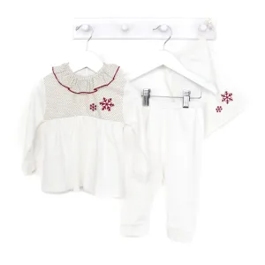 Baby Gi Girls Christmas Snowflake Pyjamas