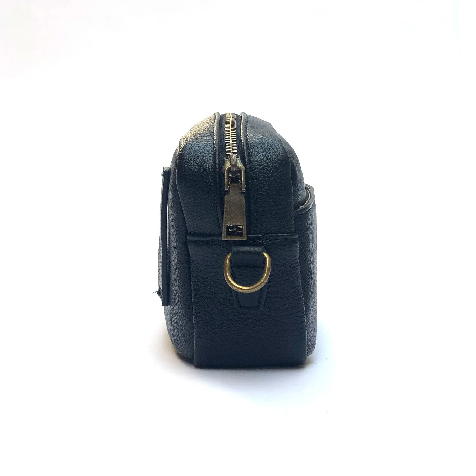 Bag and Strap Bundle: Checkered Strap and Bowie Pack in Black