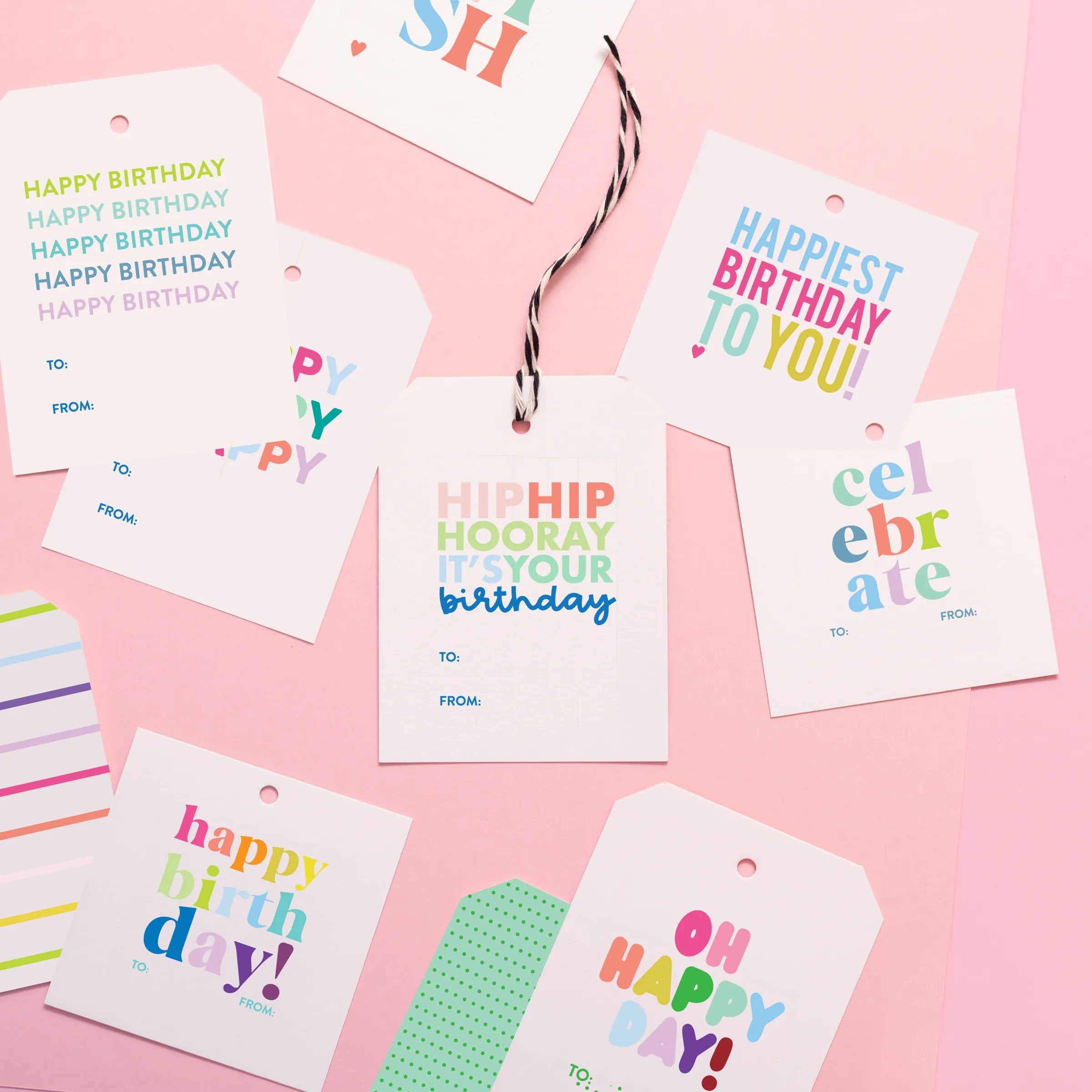 Bag of Tags : Birthday