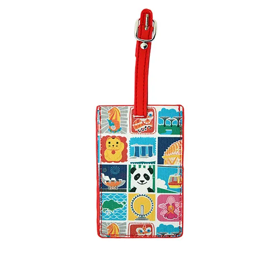 Bag Tag Singapore Tiles
