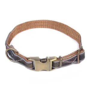 BARBOUR Reflective Dog Collar - Classic Tartan