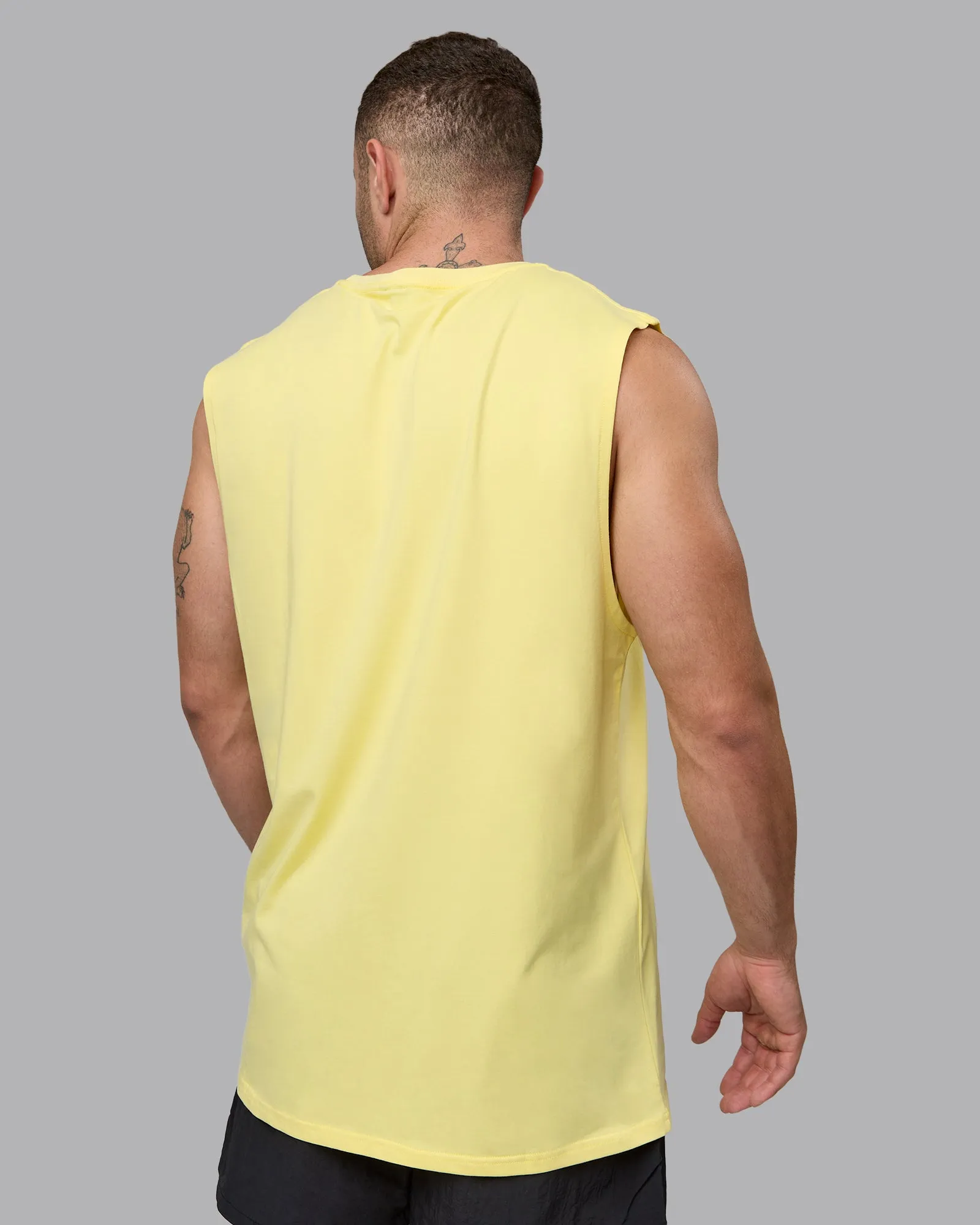 Base FLXCotton Tank - Lemon