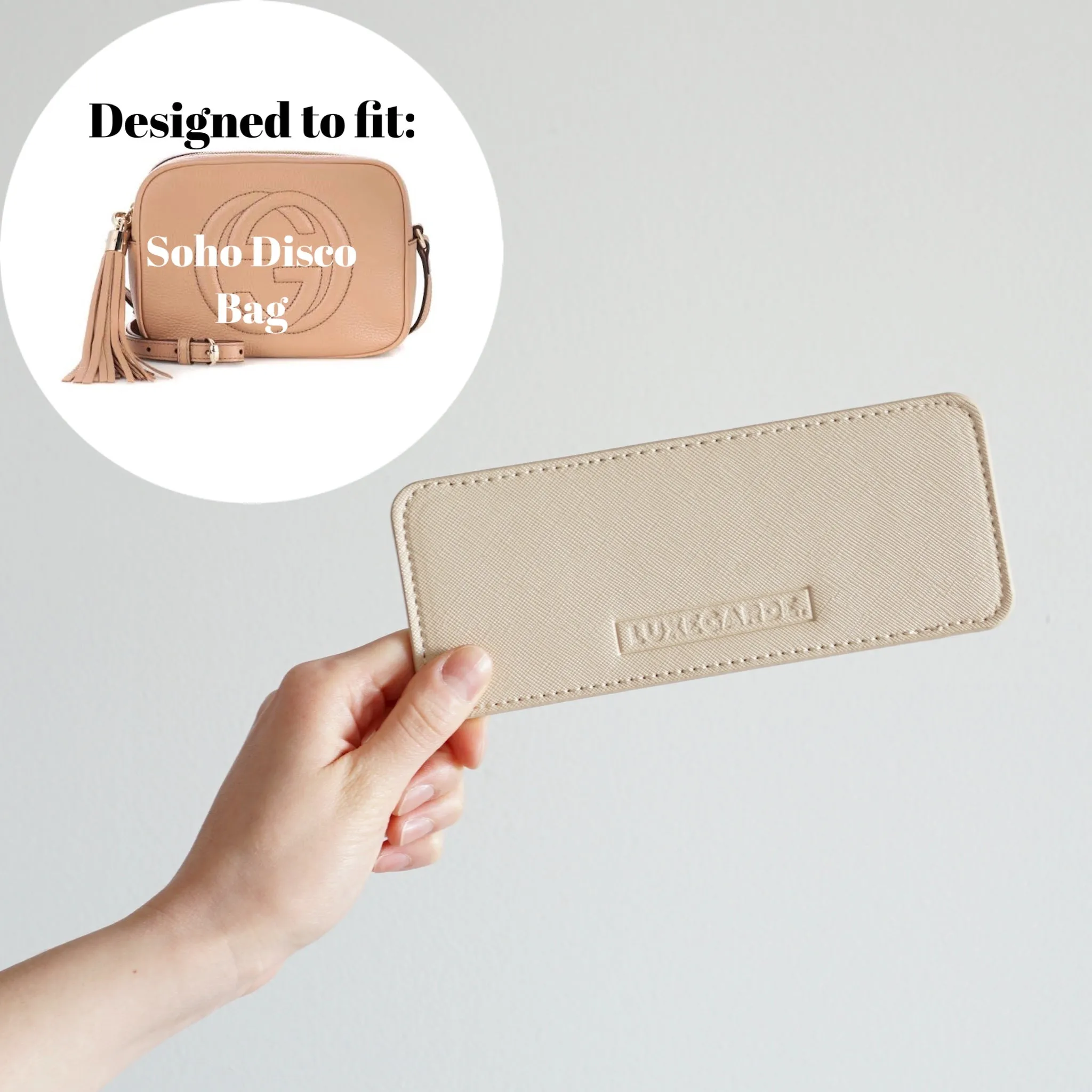 Base Shaper Insert for Soho Disco Bag - Luxury Vegan Leather