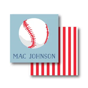 Baseball Bag Tag
