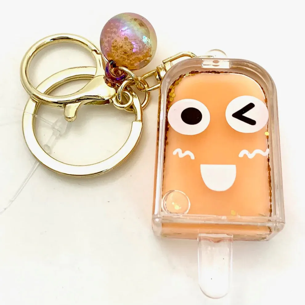 bcmini Ice Pop Face Emoji Charm Keyring