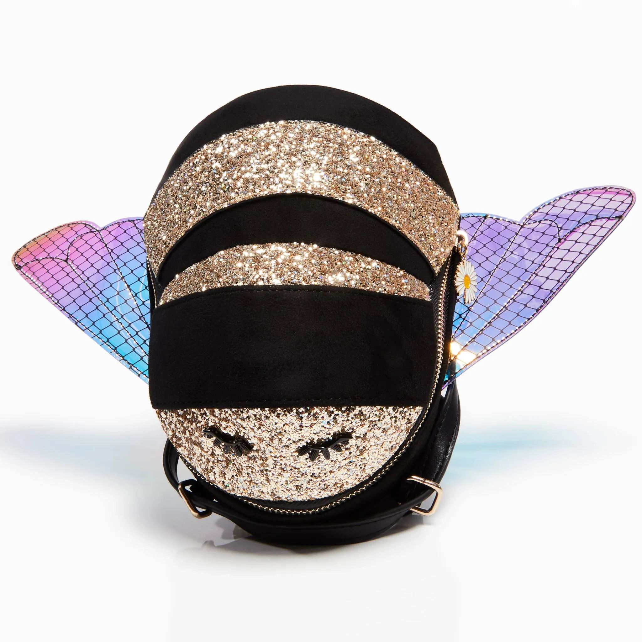 Betsey Johnson Kitsch What's the Buzz Bee Convertible Crossbody Backpack