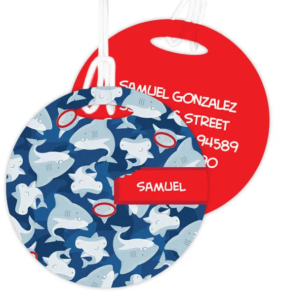 Bite Them Back Personalized Bag Tag