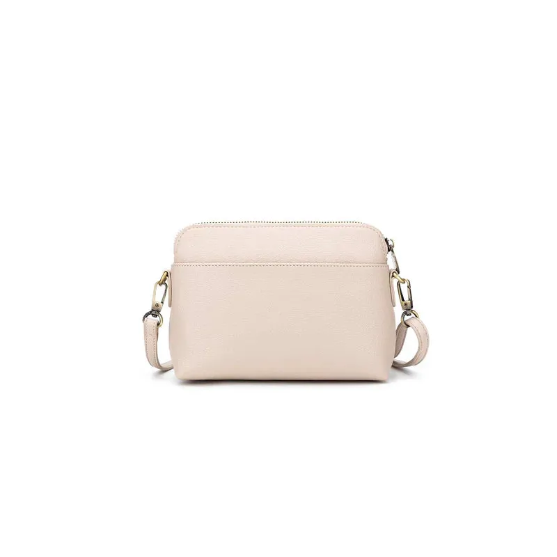 Black Caviar Harlow Crossbody Bag Oatmeal