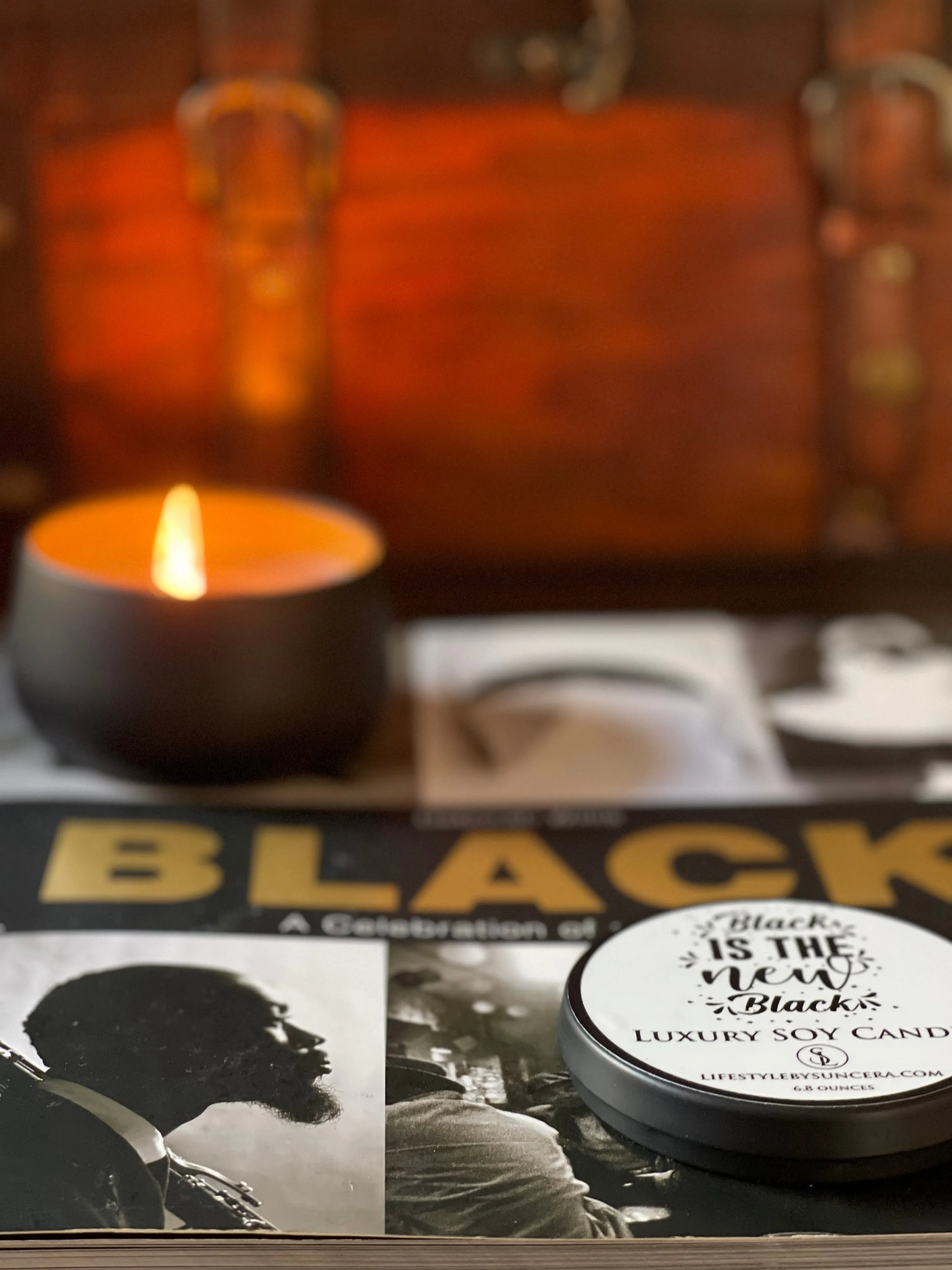 Black Is The New Black Luxury Candle