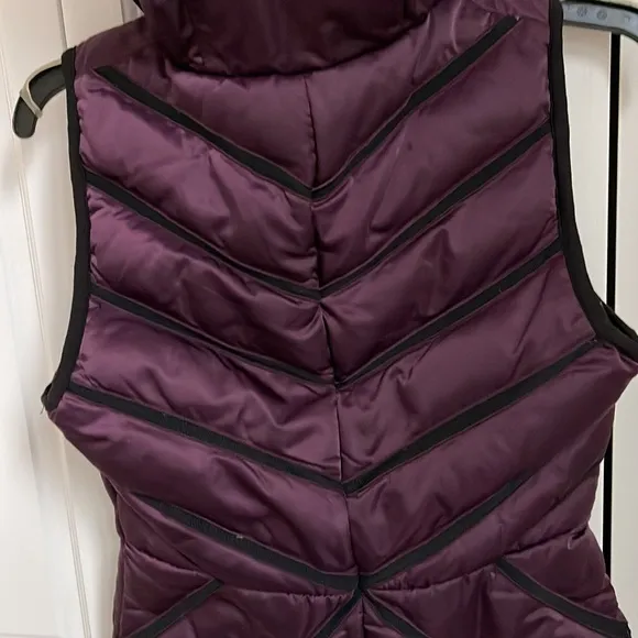 Blanc Noir Mesh Inset Reflective Puffer Vest