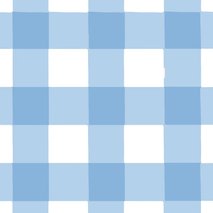 Blue Pram Bag Tag
