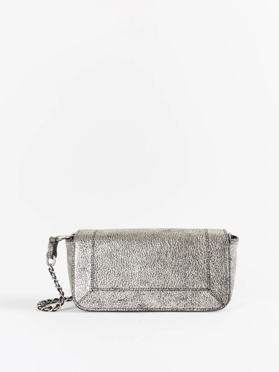 bob crossbody bag - silver