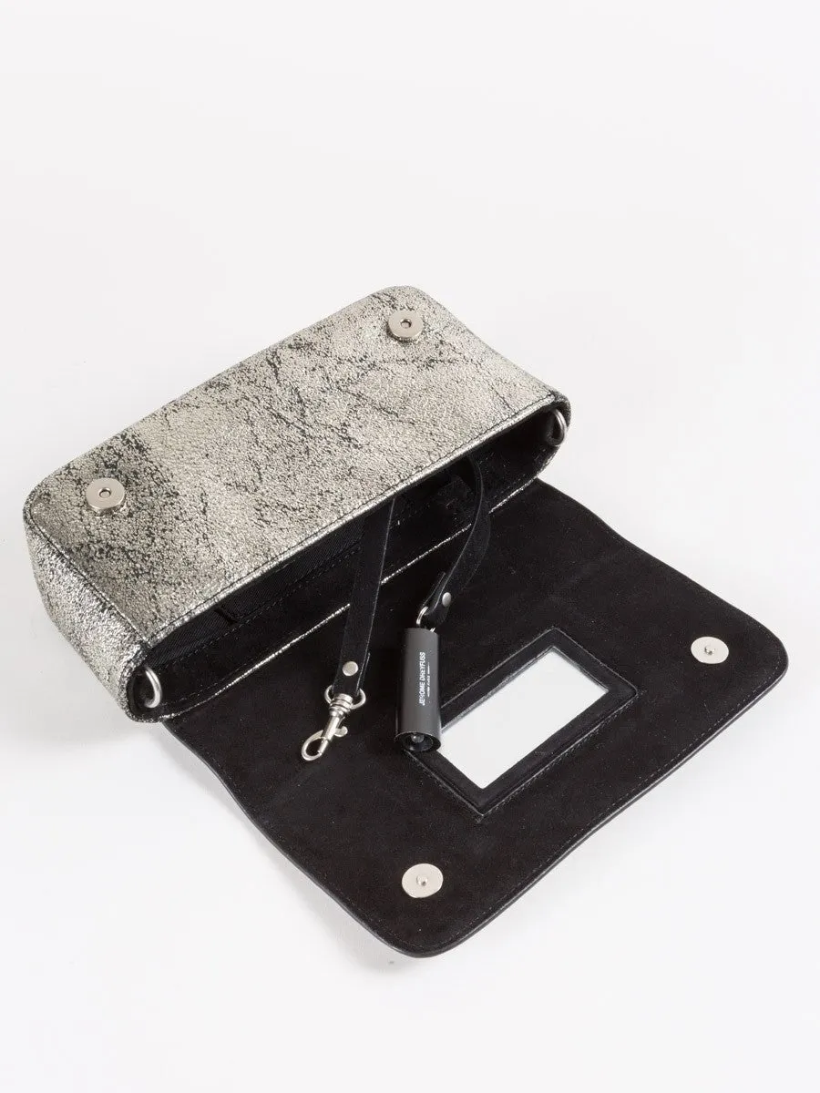bob crossbody bag - silver