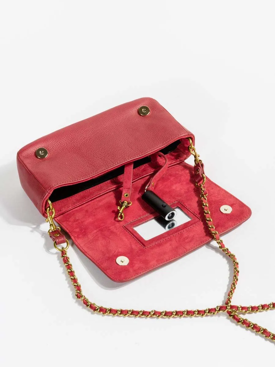 bob crossbody - lipstick
