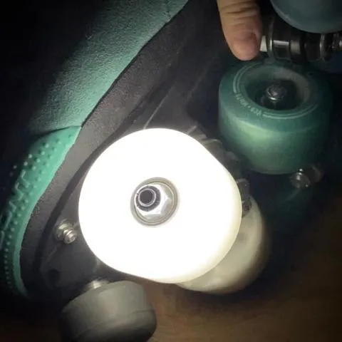 Bont Glow Light Up LED Roller Skate Wheels  - Assorted Colors -