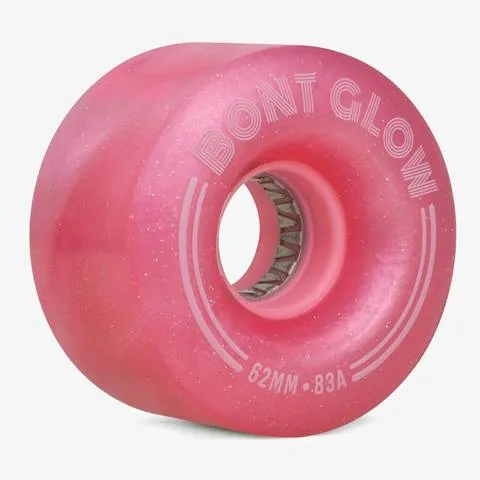 Bont Glow Light Up LED Roller Skate Wheels  - Assorted Colors -