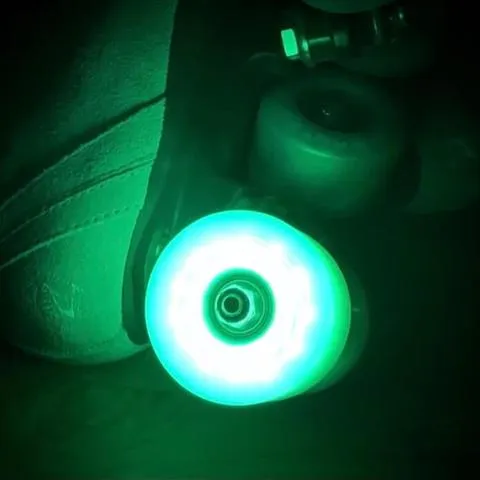 Bont Glow Light Up LED Roller Skate Wheels  - Assorted Colors -