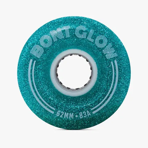 Bont Glow Light Up LED Roller Skate Wheels  - Assorted Colors -