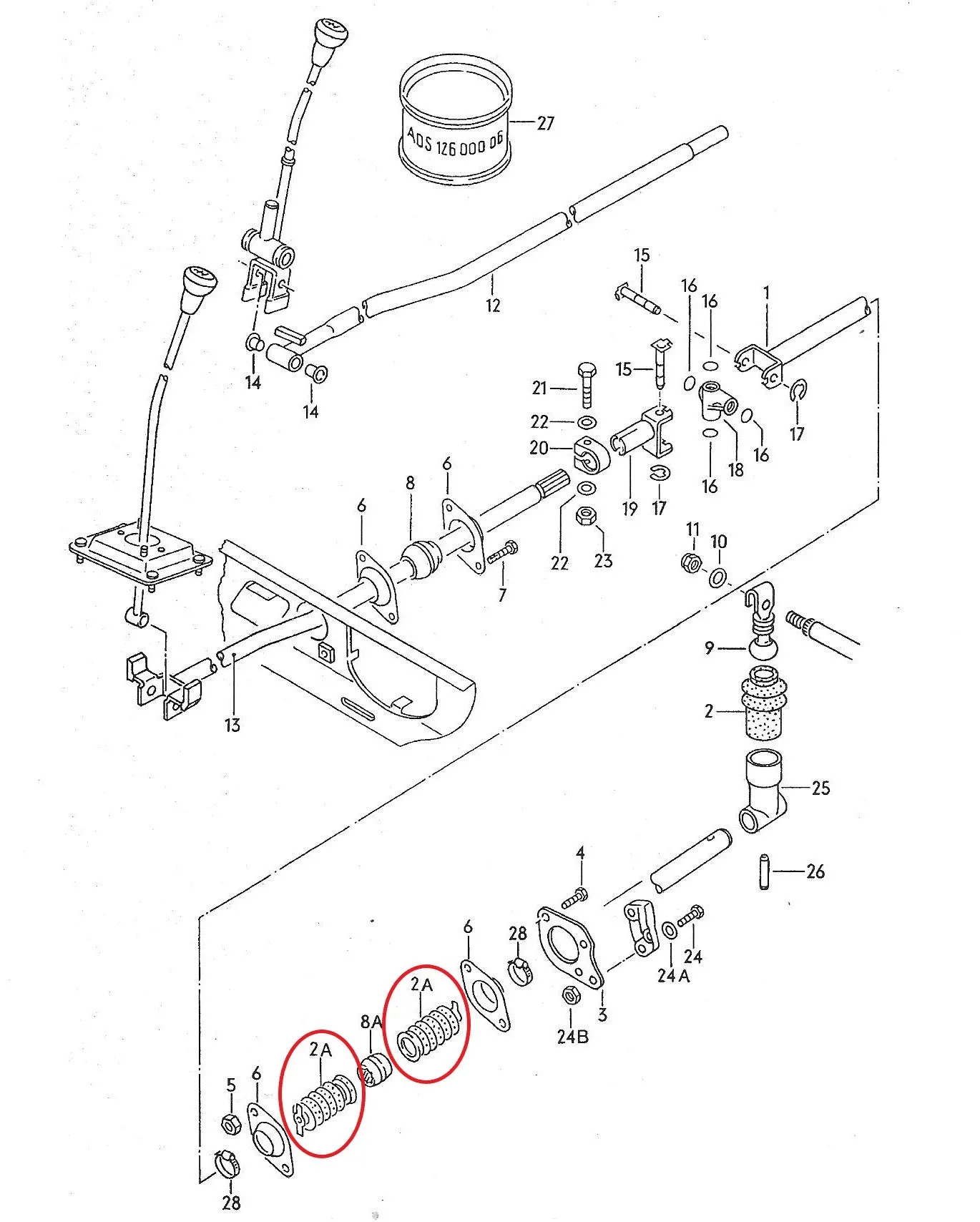 Boot for Shift Rod T3 (86-92)