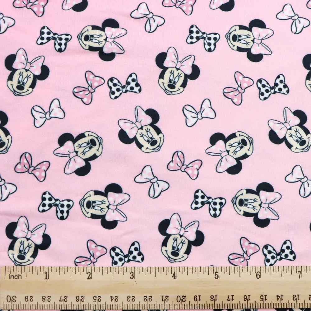 bowknot bows printed fabric