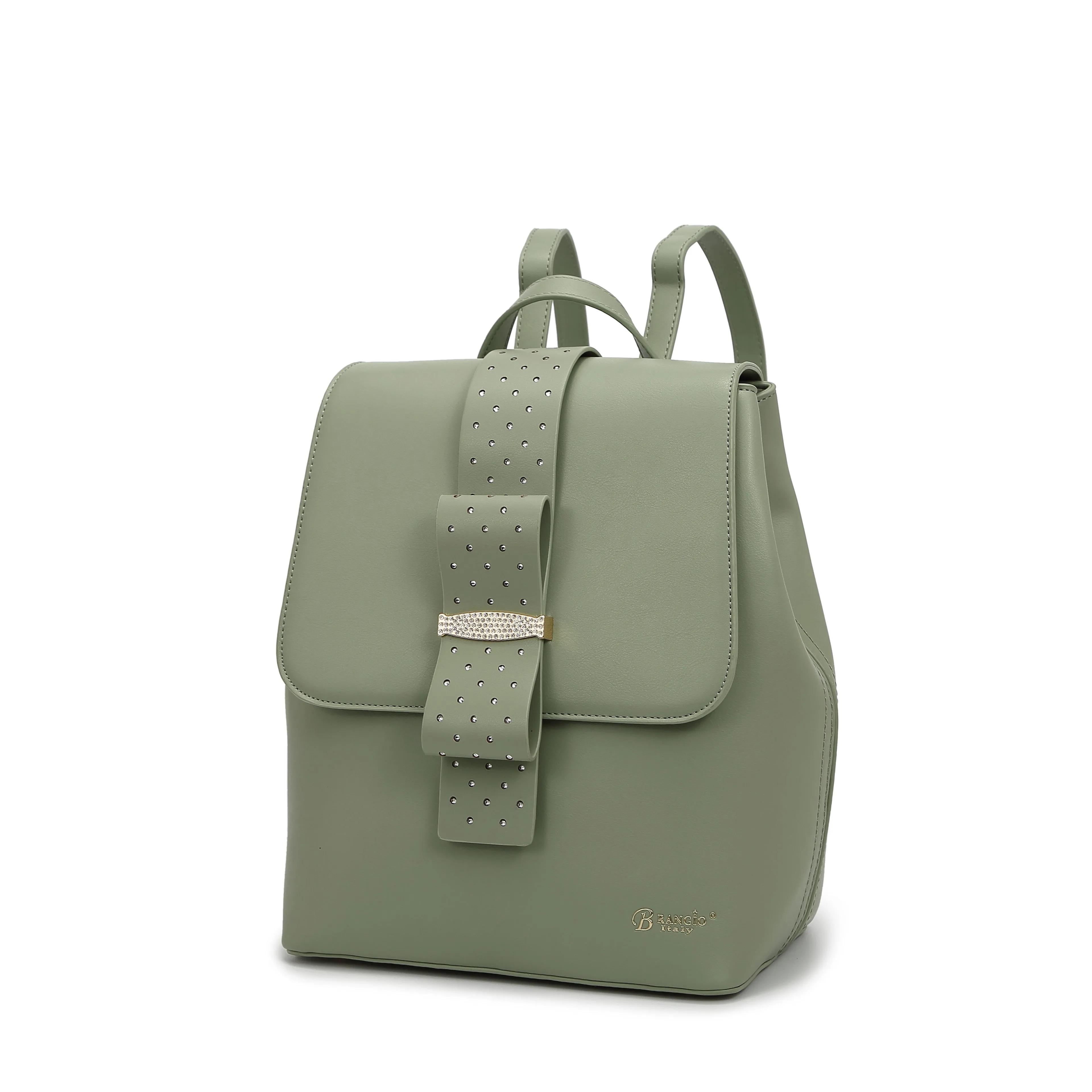 Brangio Bow Chic Backpack & Wallet Set