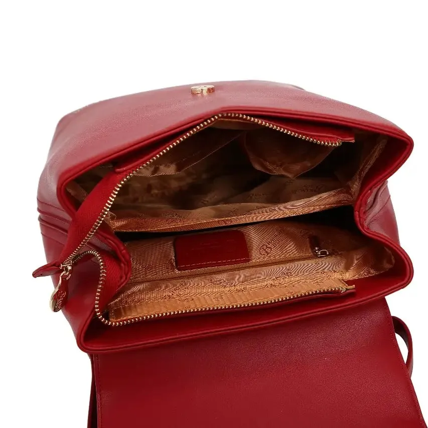 Brangio Bow Chic Backpack & Wallet Set