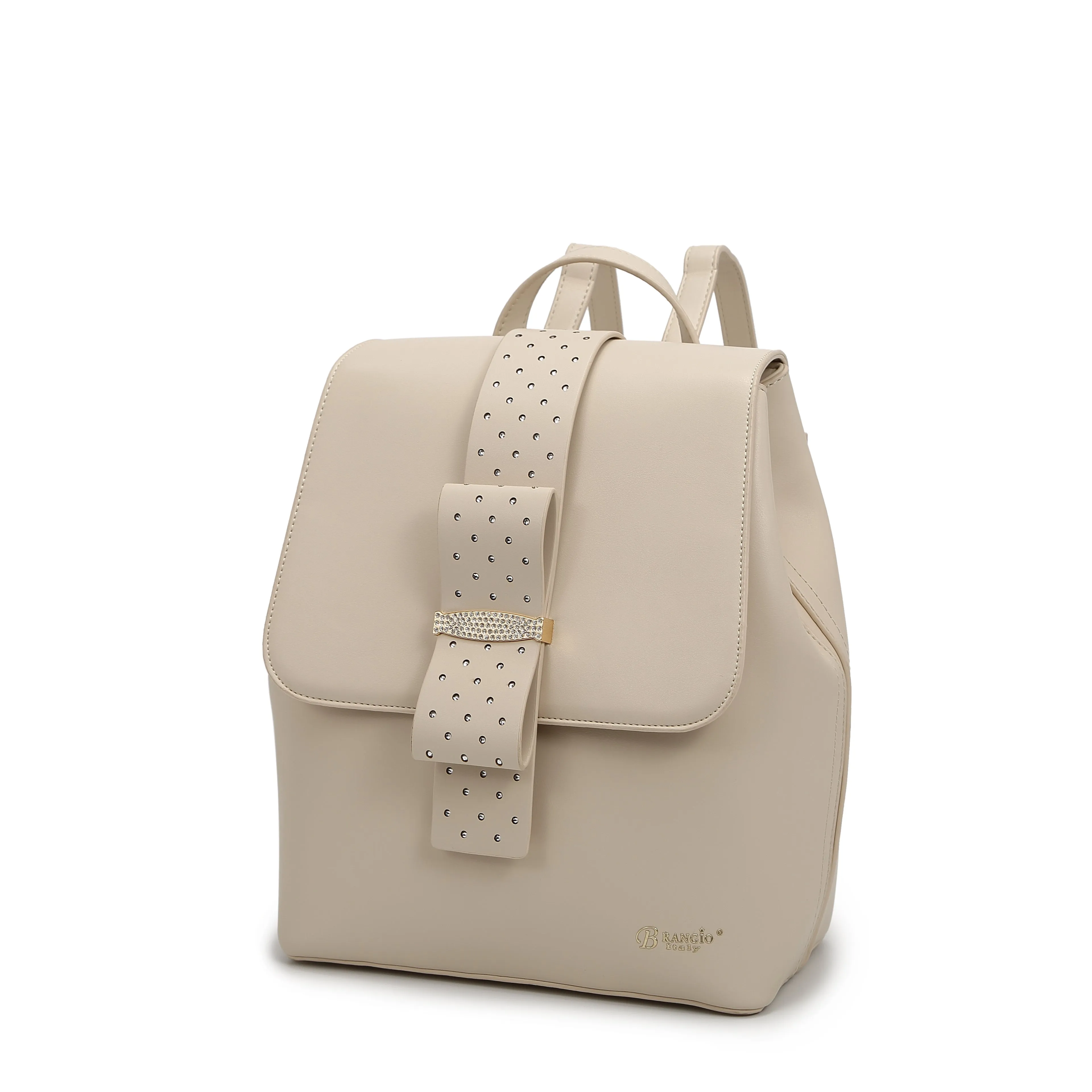 Brangio Bow Chic Backpack & Wallet Set