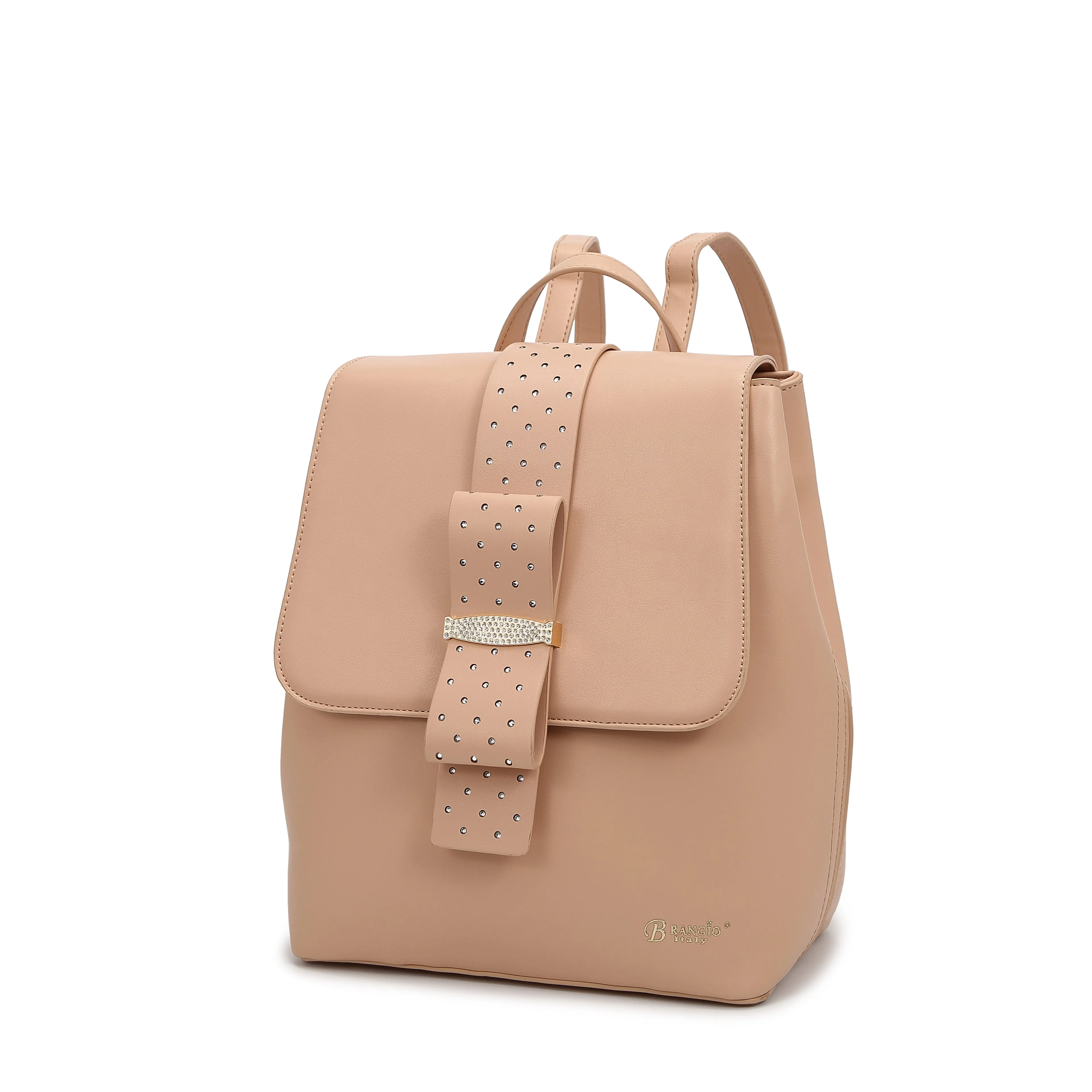 Brangio Bow Chic Backpack & Wallet Set
