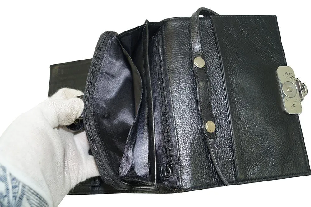 Brighton Leather Organizer CrossBody Purse Wallet - Final Call