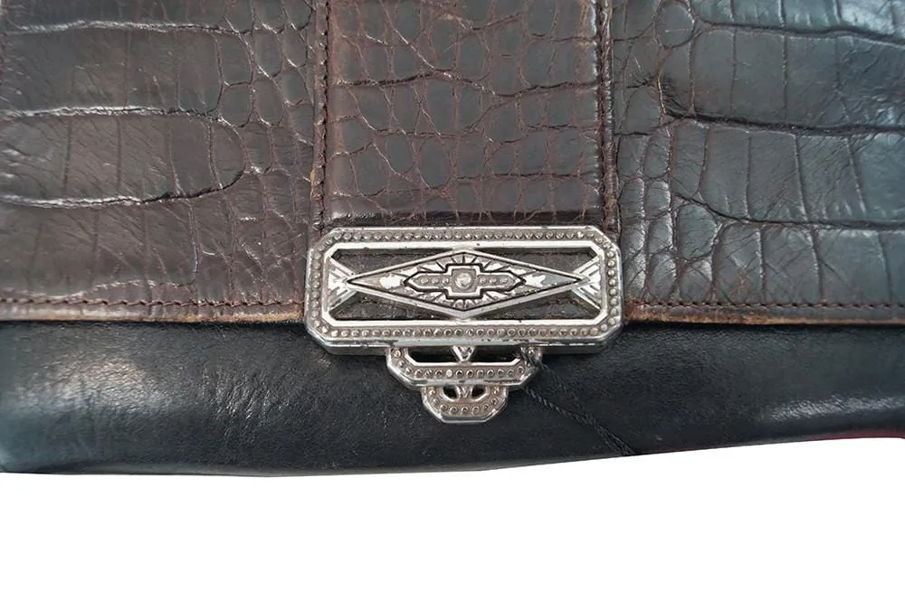 Brighton Leather Organizer CrossBody Purse Wallet - Final Call