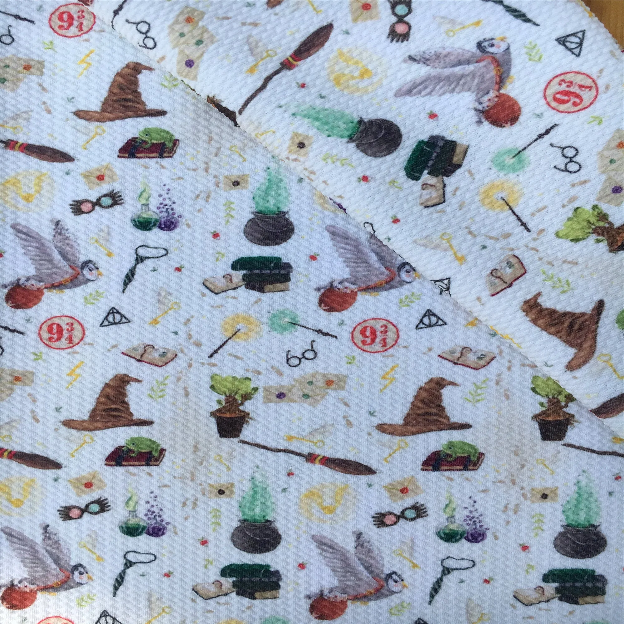 broom cap hat printed fabric