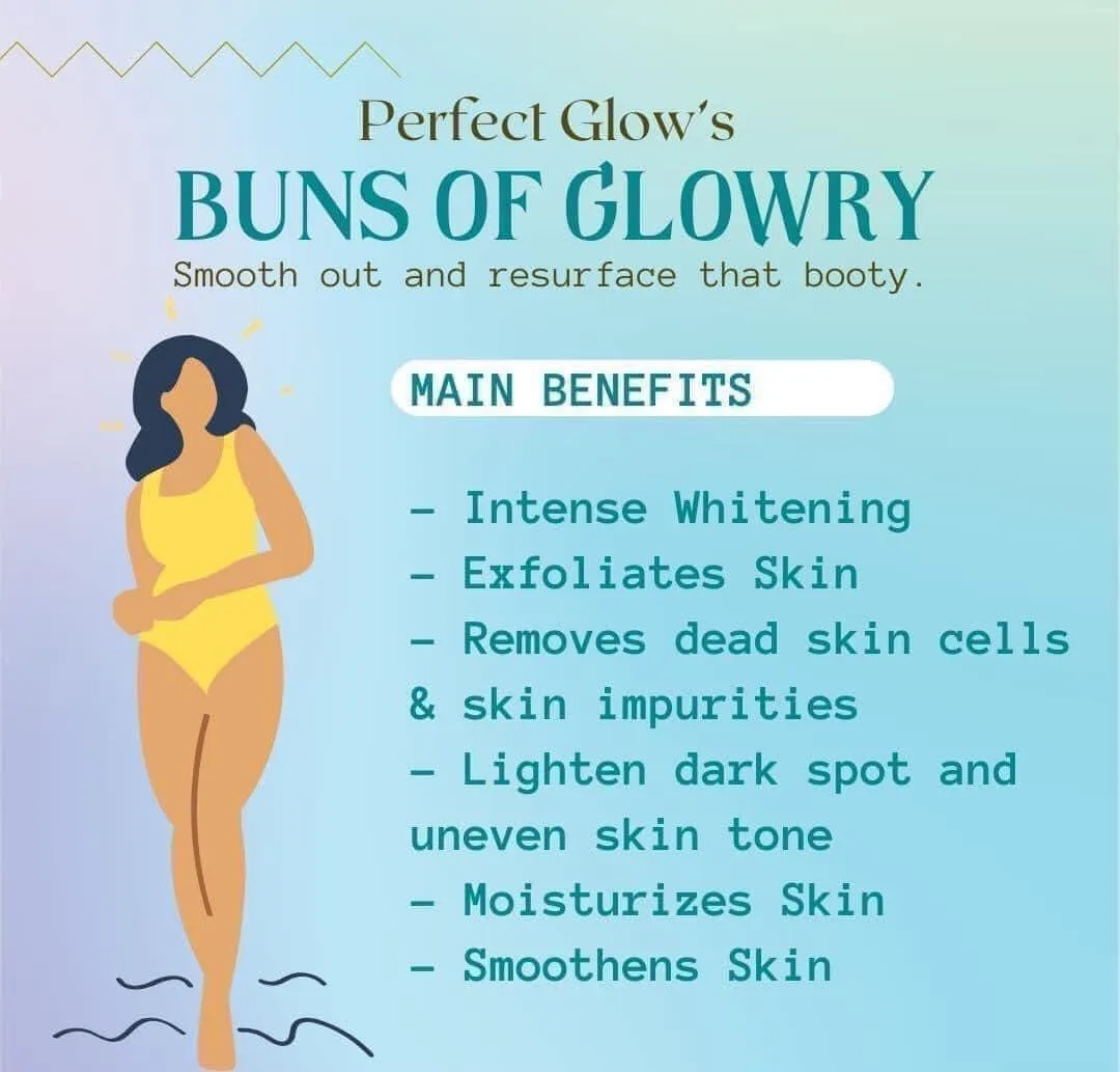 Buns of Glowry Butt Scrub 300g