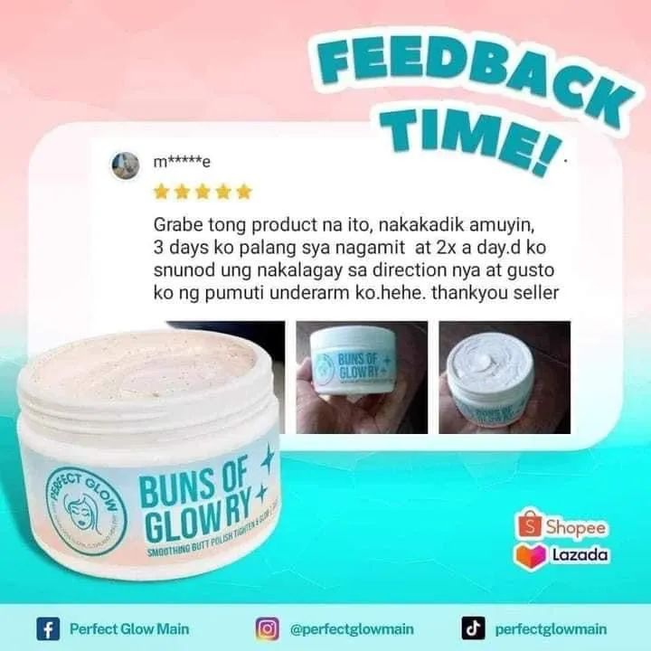 Buns of Glowry Butt Scrub 300g