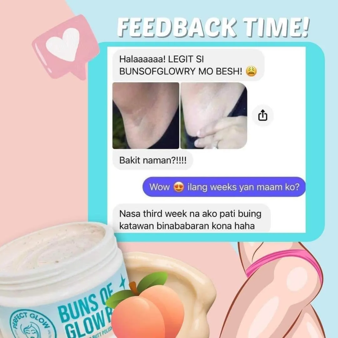 Buns of Glowry Butt Scrub 300g