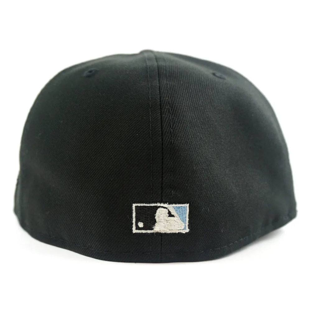California Angels 1989 All-Star Game New Era 59Fifty Fitted Hat (GITD Black Sky Blue Under Brim)