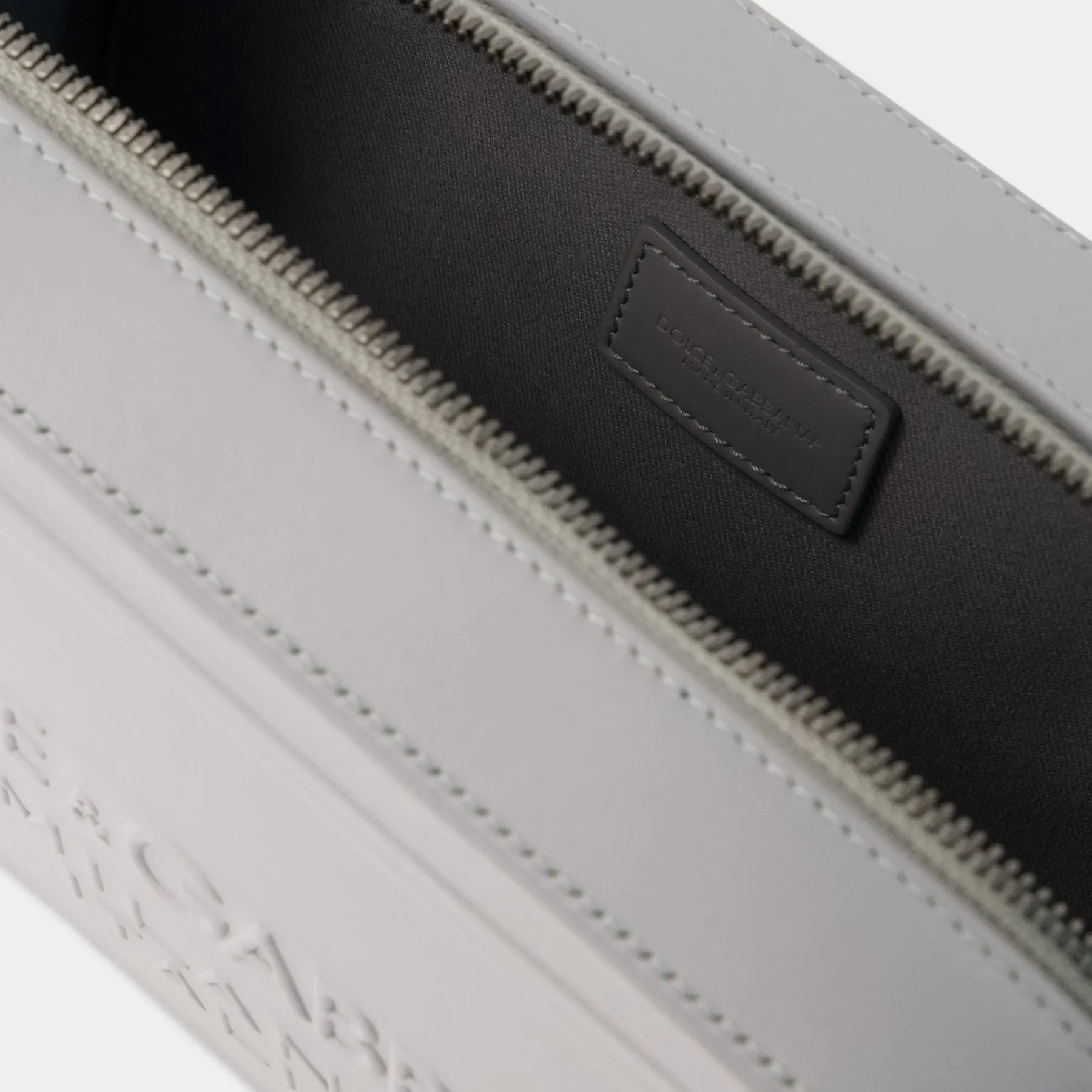 Camera Crossbody - Dolce&Gabbana - Leather - Grey