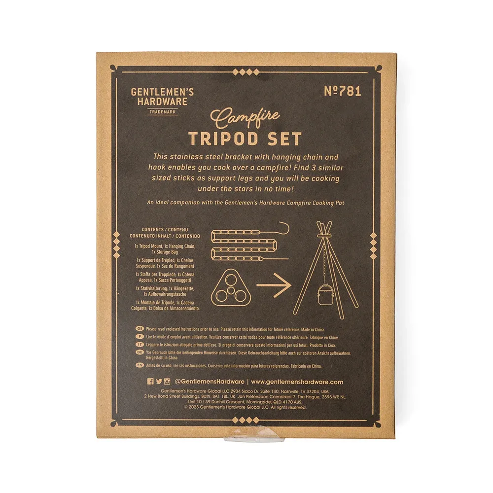 Campfire Tripod Set
