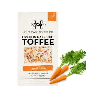 Carrot Cake Hazelnut Toffee