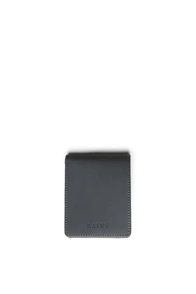 Cartera Rains Folded Wallet Slate