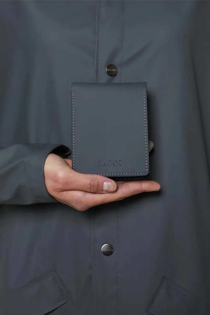 Cartera Rains Folded Wallet Slate