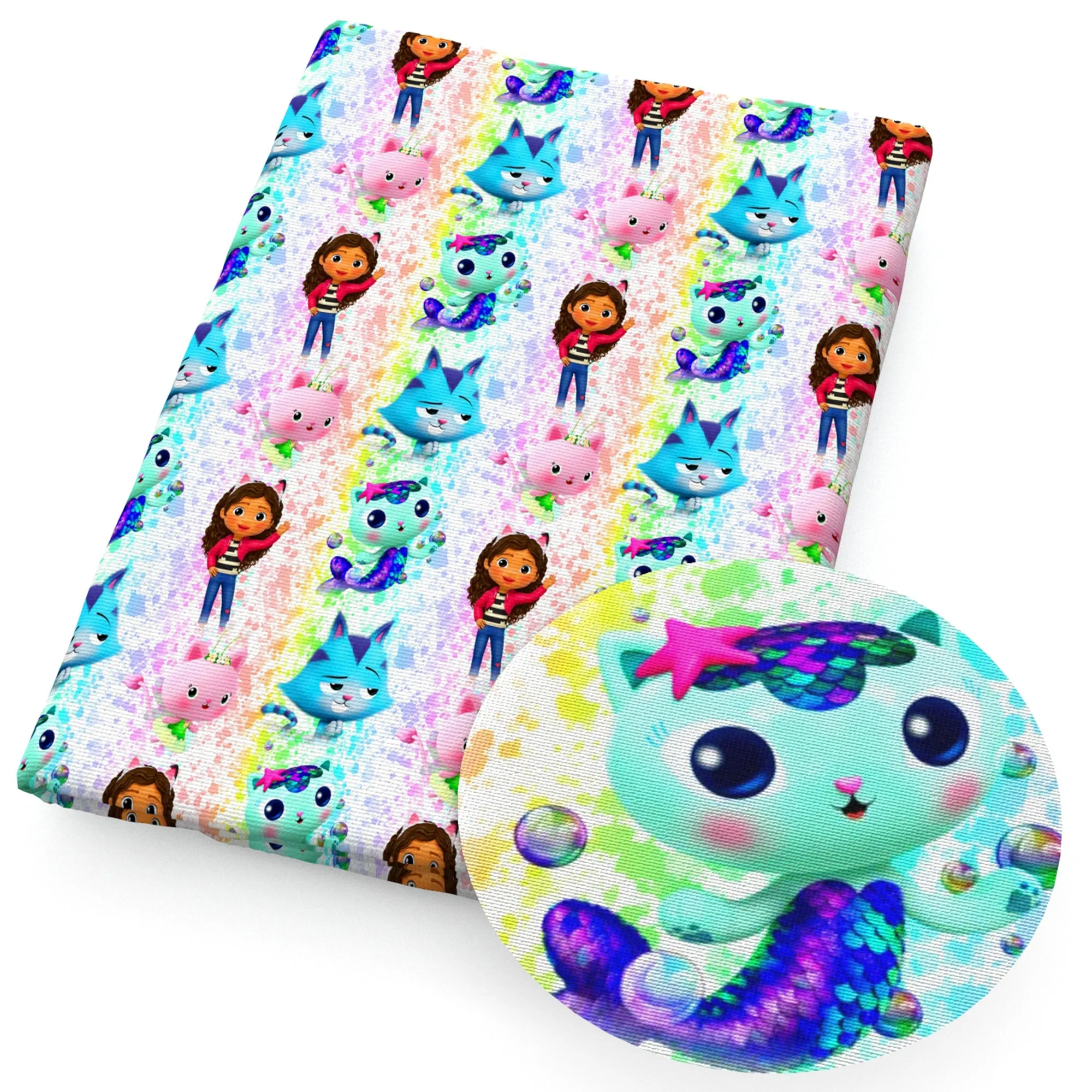 Cartoon Theme Printed Fabric