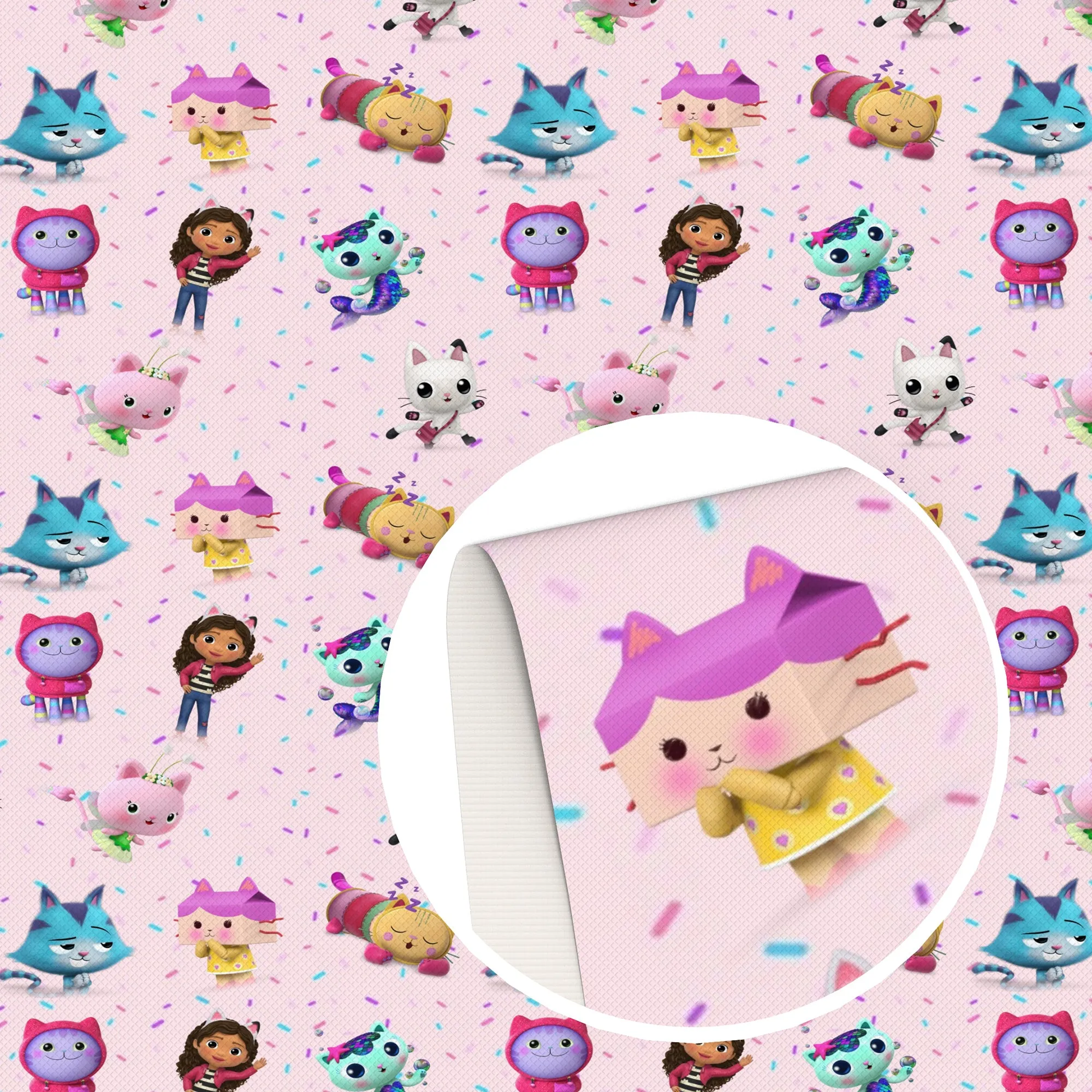 Cartoon Theme Printed Fabric