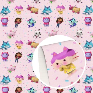 Cartoon Theme Printed Fabric