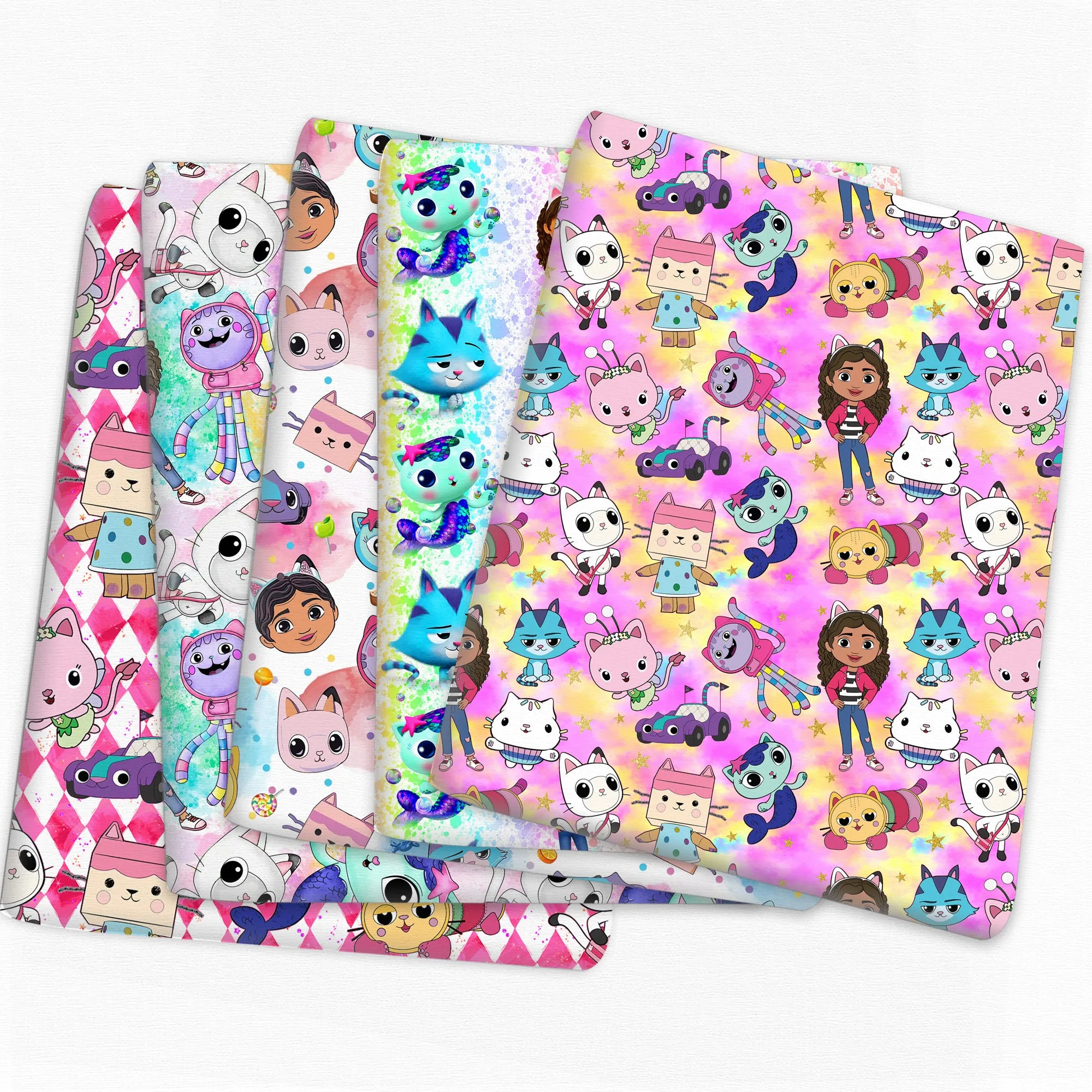 Cartoon Theme Printed Fabric