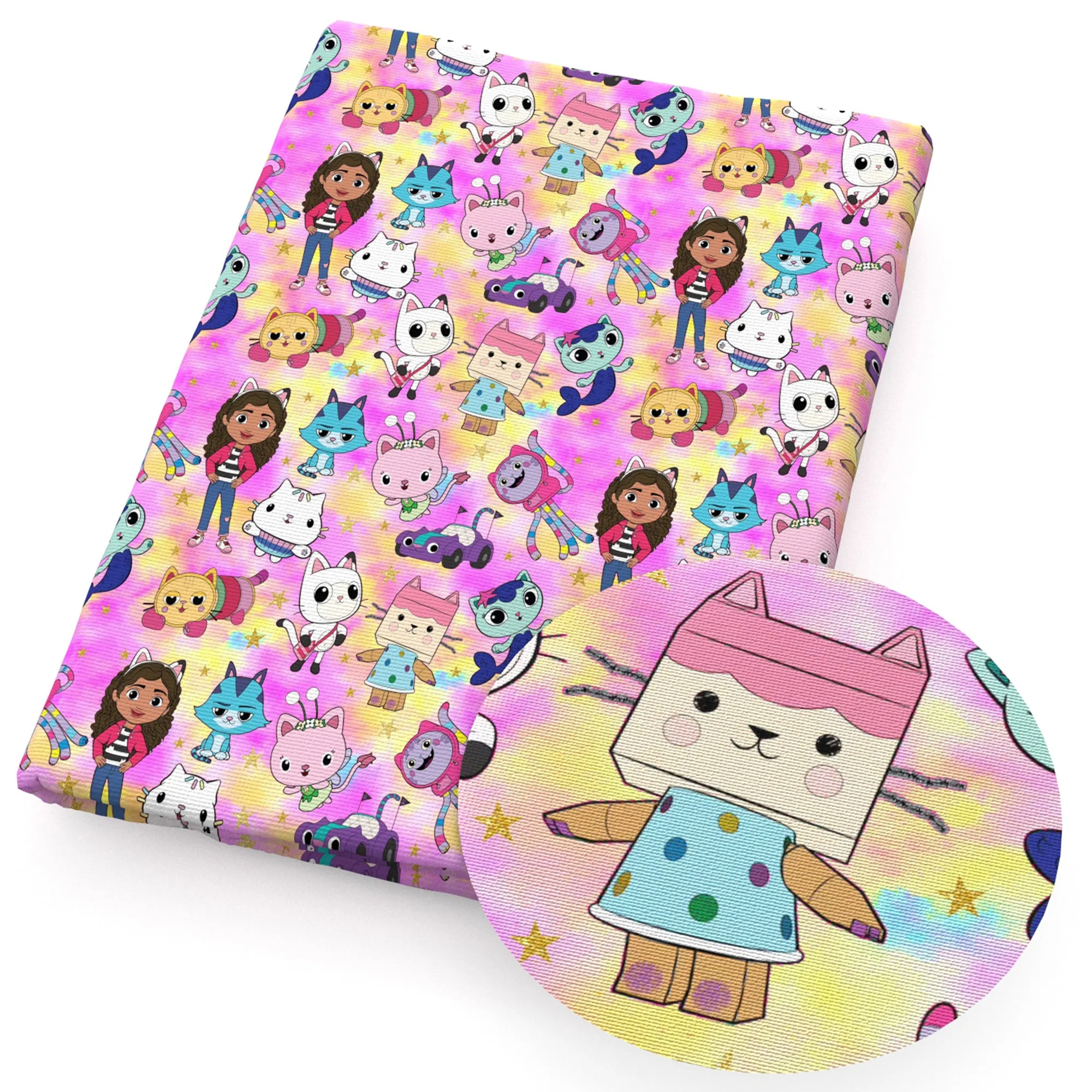 Cartoon Theme Printed Fabric